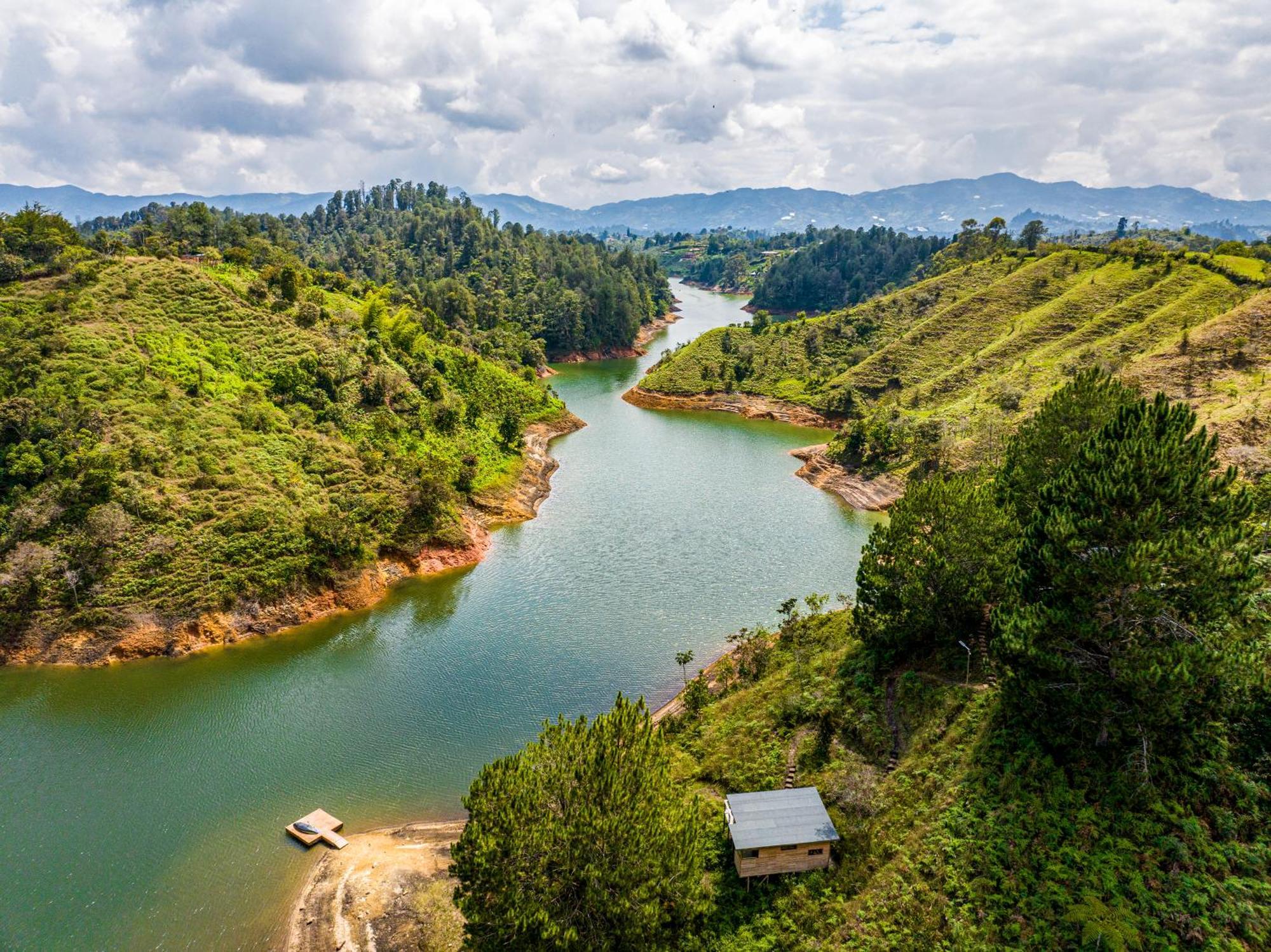 Cabanas Refugio Himalaya Guatapé Exterior foto